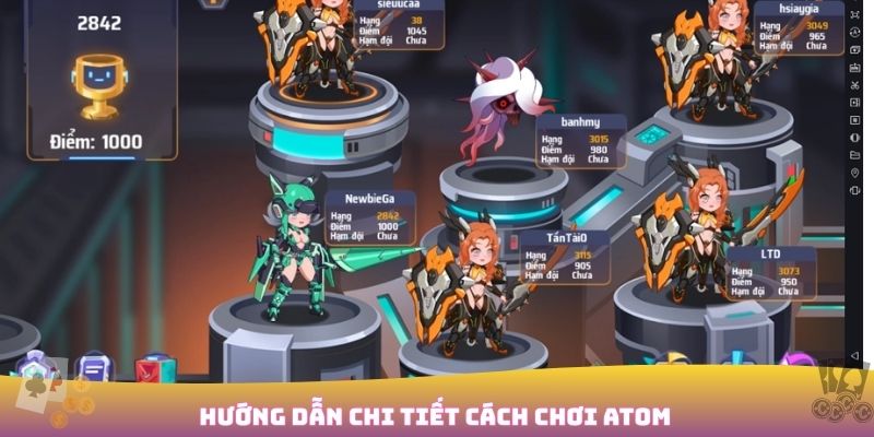  Cách chơi Atom