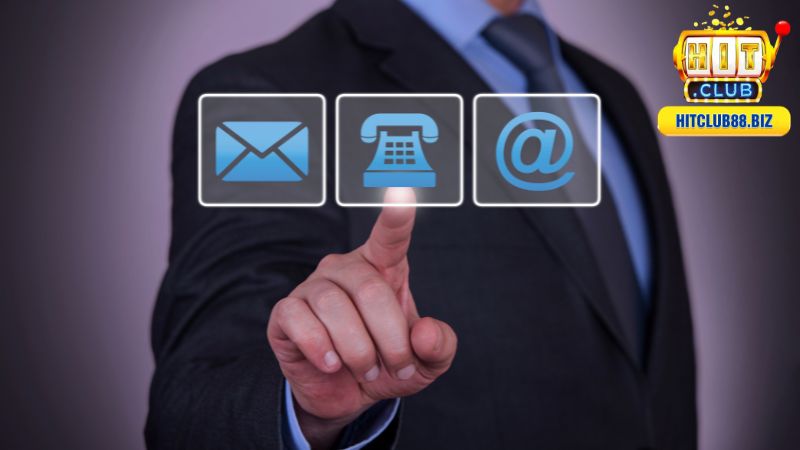 Có rất nhiều các hình thức liên hệ tại HitClub khác nhau